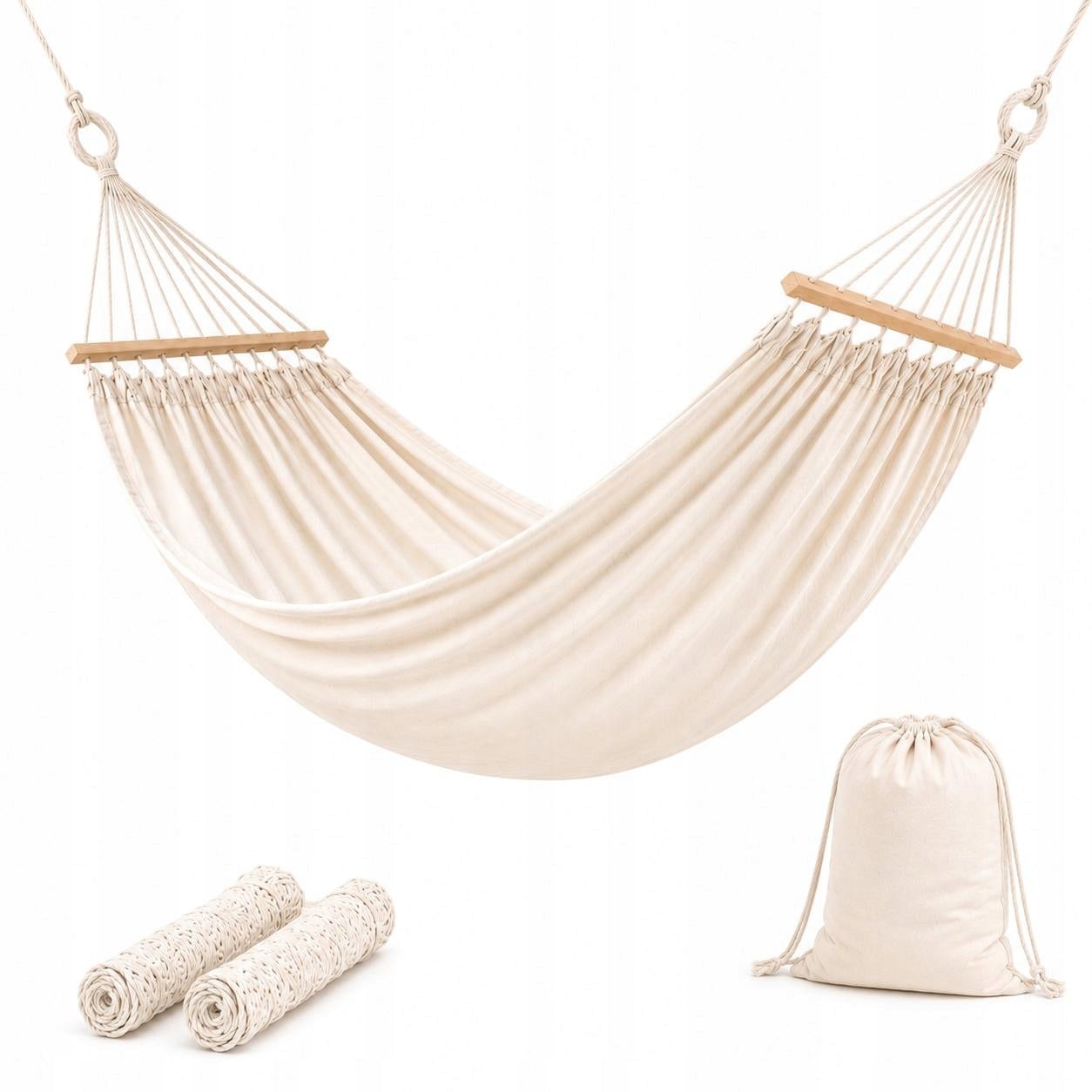 Double Garden Hammock Large Boho xxl Swing Garden Headband Large Bag