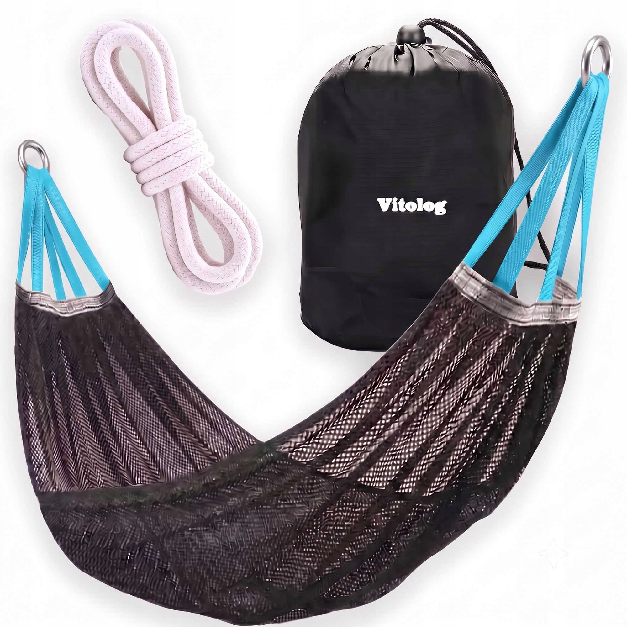 Double Garden Hammock for Terrace Garden 210x140 cm Large