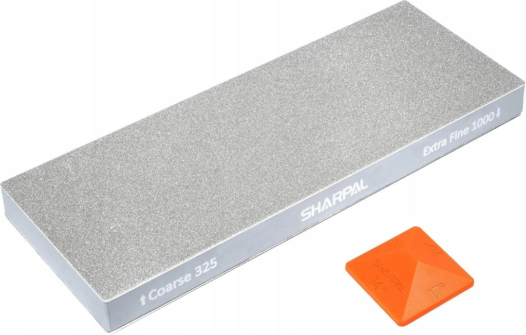 Double Sided Diamond Sharpening Stone 325/1000 Grit 201x75mm