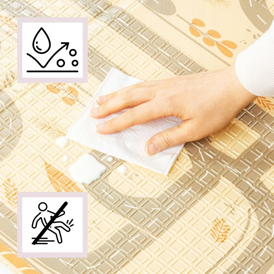 Double Sided Foam Educational Mat Folding For Infants Children 180x120cm Brand Mamabrum