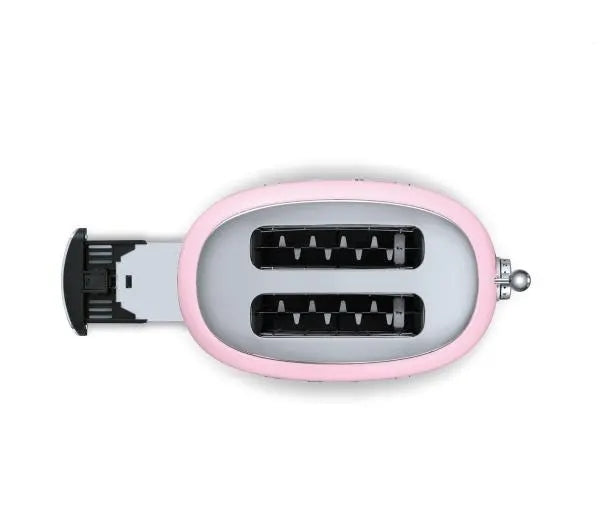 Double Slotted Toaster Smeg TSF01PKEU 2 Toast 950W Stainless Steel Pink Additional features Schowek na przewód sieciowy