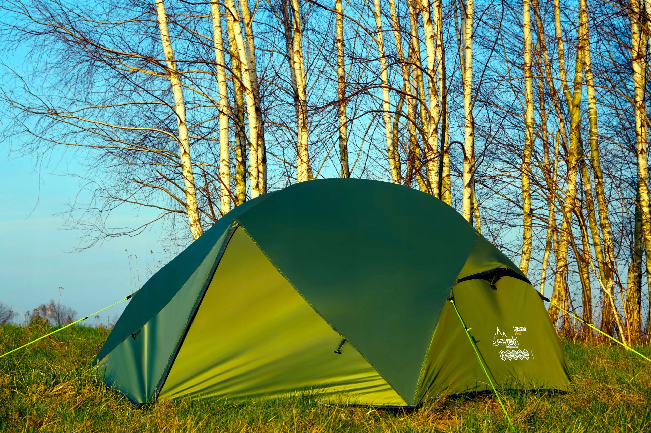 Double Tent AlpenTent Oxygen 2 Duo 2,1 kg Lightweight Model Oxygen 2
