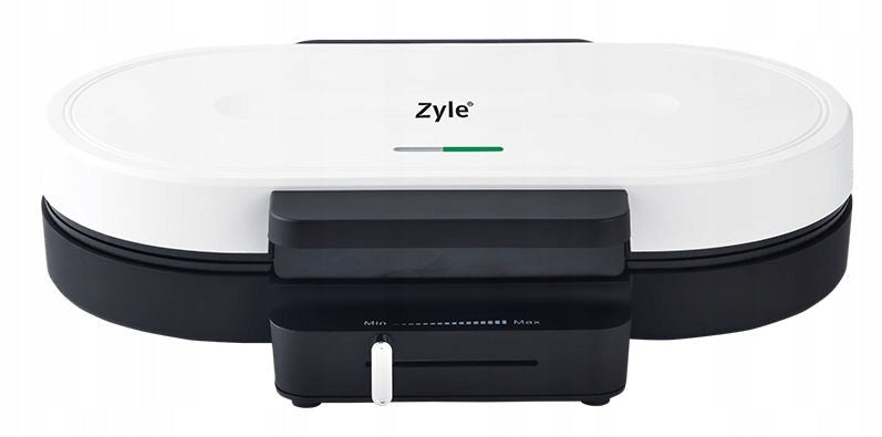 Double Waffle Iron ZYLE 1300W for Heart Waffles Adjustable