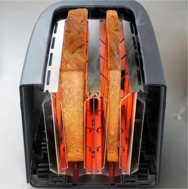 Double gap toaster Philips HD2510/90 black - 650 W Manufacturer code HD2510/90