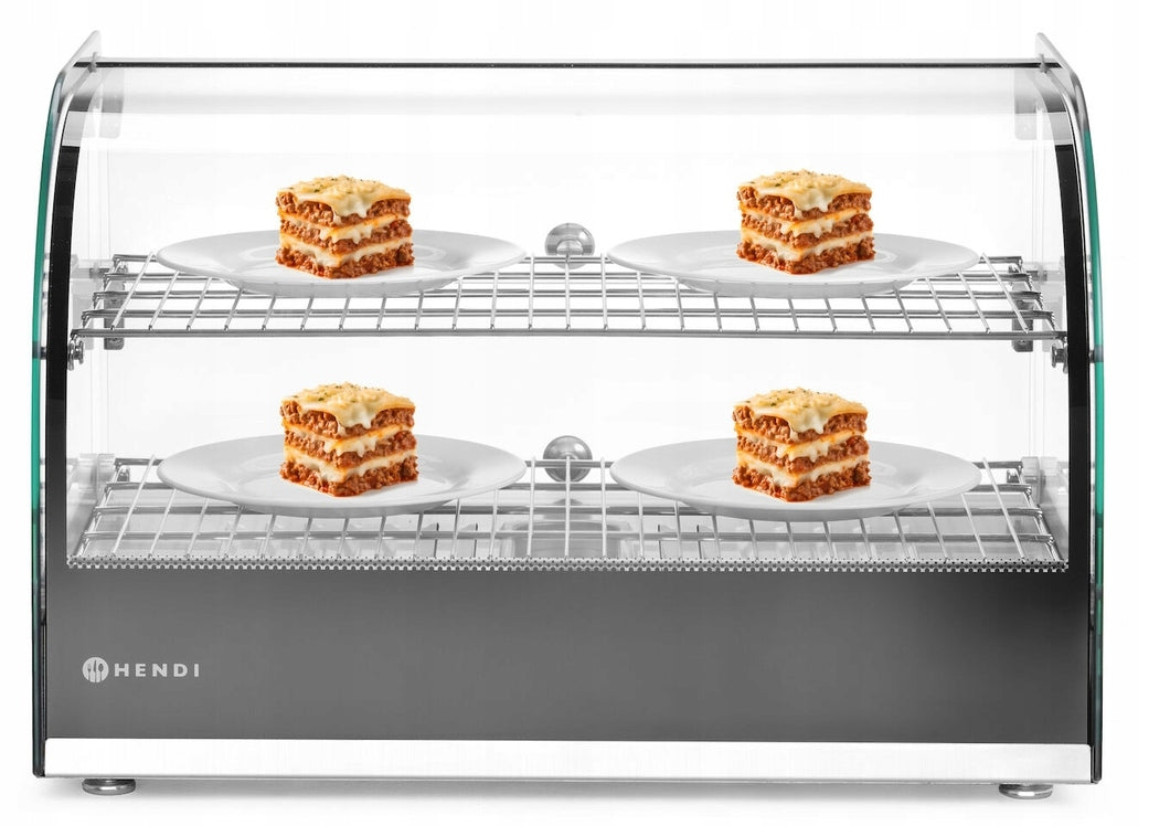 Double heating cabinet 800 W - code 273999 Brand Hendi