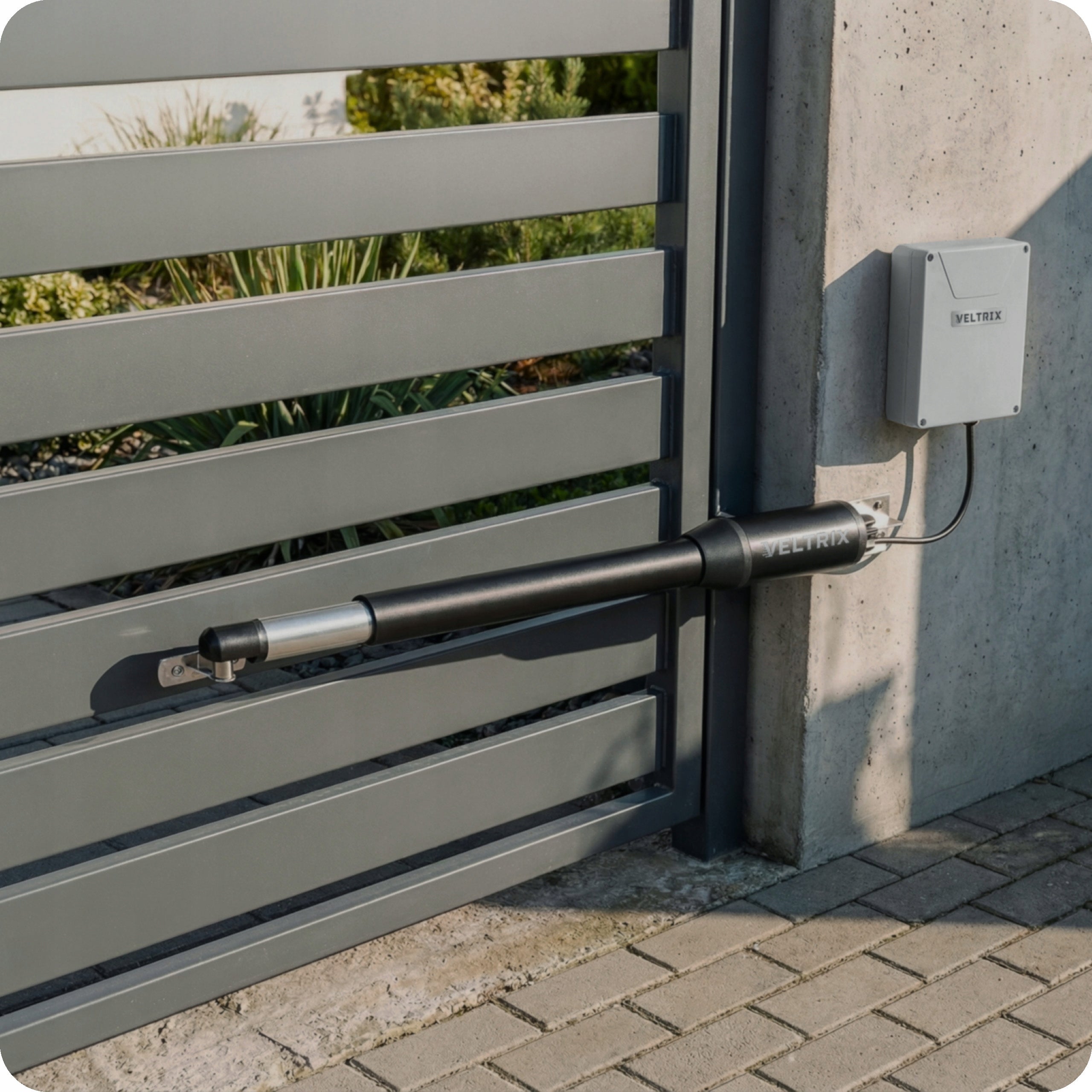 Double-leaf gate drive WIFI SET 2x2m 400kg + 4 remote controls + LED lamp Manufacturer code V-D-400-WIFI