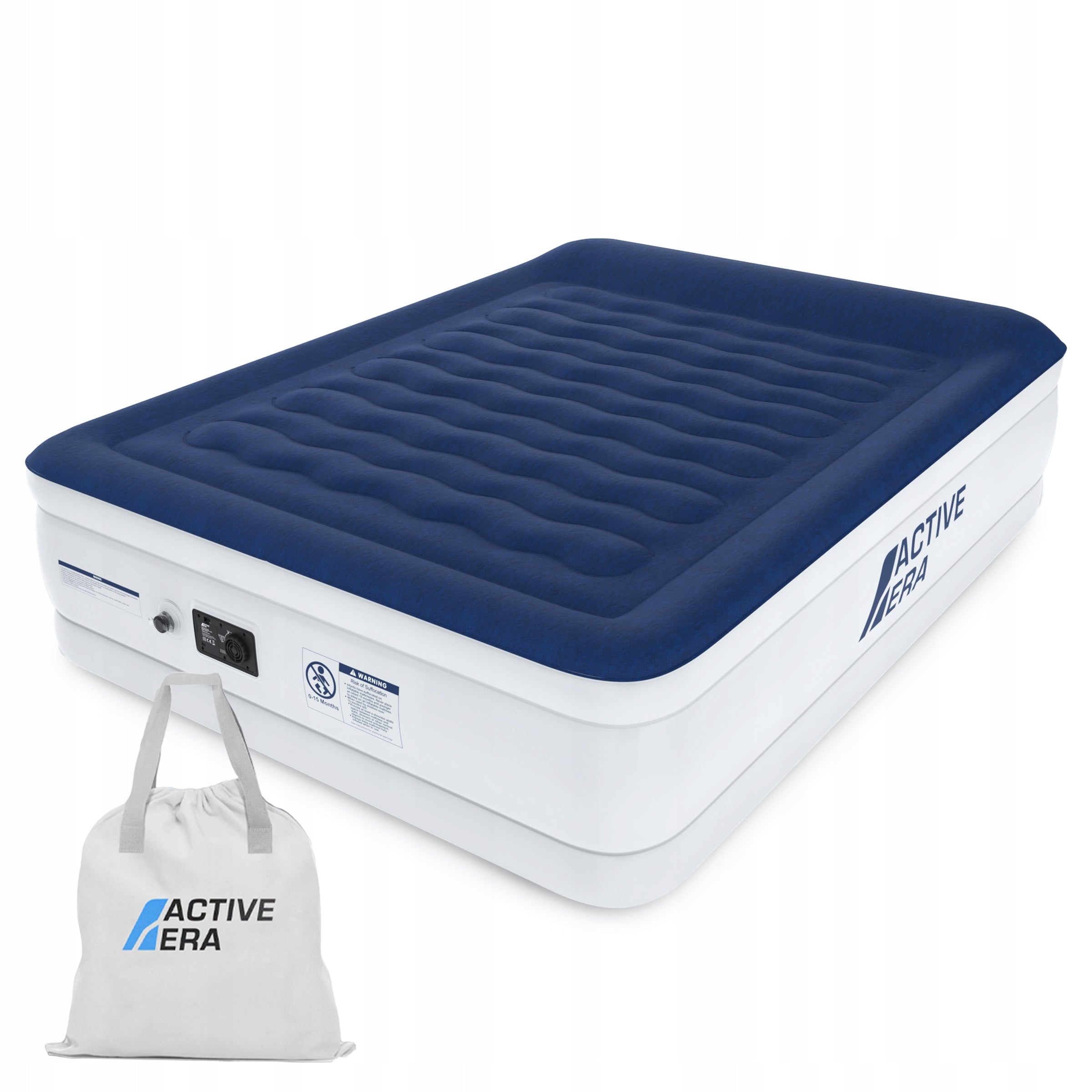 Double mattress Active Era 150 x 200 x 36,5 cm blue Packaging status original