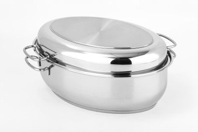 Double-sided oval pan 38 cm 9 l gooseberry NOIS Manufacturer code 830171