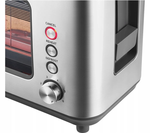 Double-slot toaster Sencor STS 4050SS Roll grate Defrosting 1200W Packaging status original