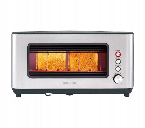 Double-slot toaster Sencor STS 4050SS Roll grate Defrosting 1200W Power rating 1200 W