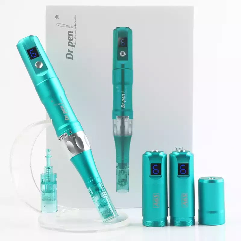 Dr Pen A6S Derma Pen Wireless Mesotherapy Device + 2 Cartridges Manufacturer code A6S