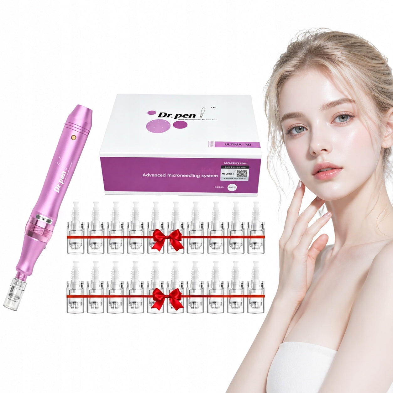 Dr Pen M7 Ultima Dermapen WIRELESS + 12 cartridges FREEBIE Medical device no