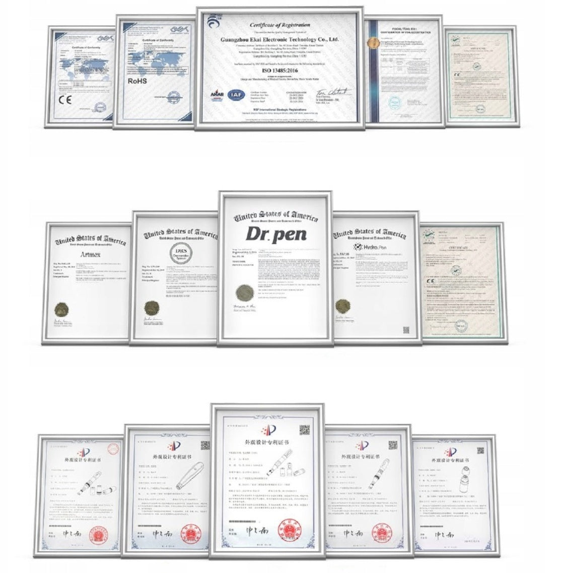 Dr Pen M8-W Dermapen Ultima 40 cartridges mesotherapy device + SYIS Manufacturer code Dr Pen M8 Ultima 40 kartridży
