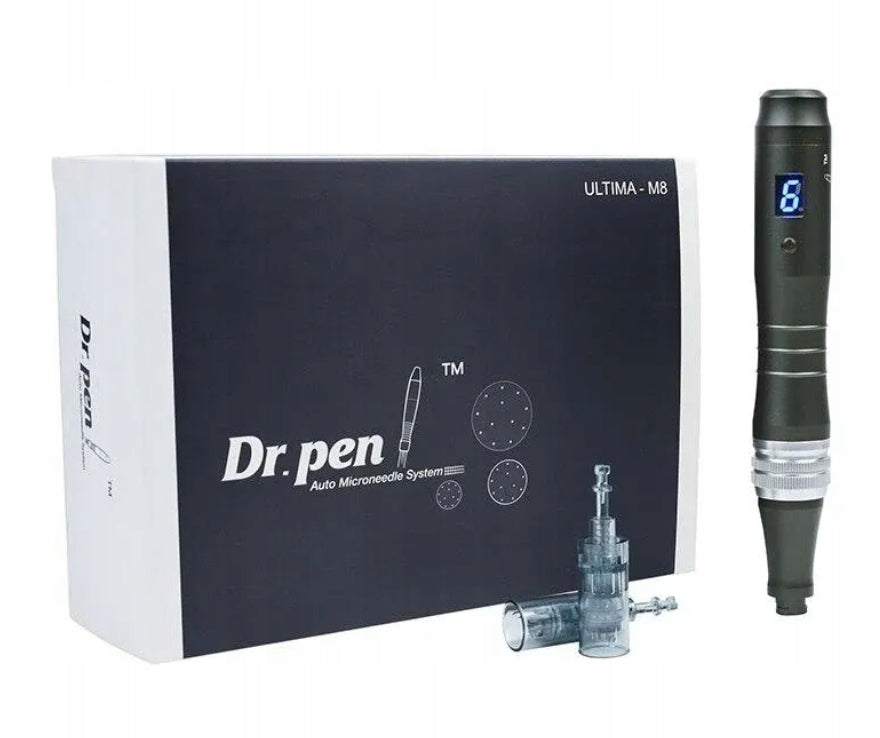 Dr Pen M8-W Dermapen Ultima WIRELESS 2 cartridges FREEBIE Instruction PL