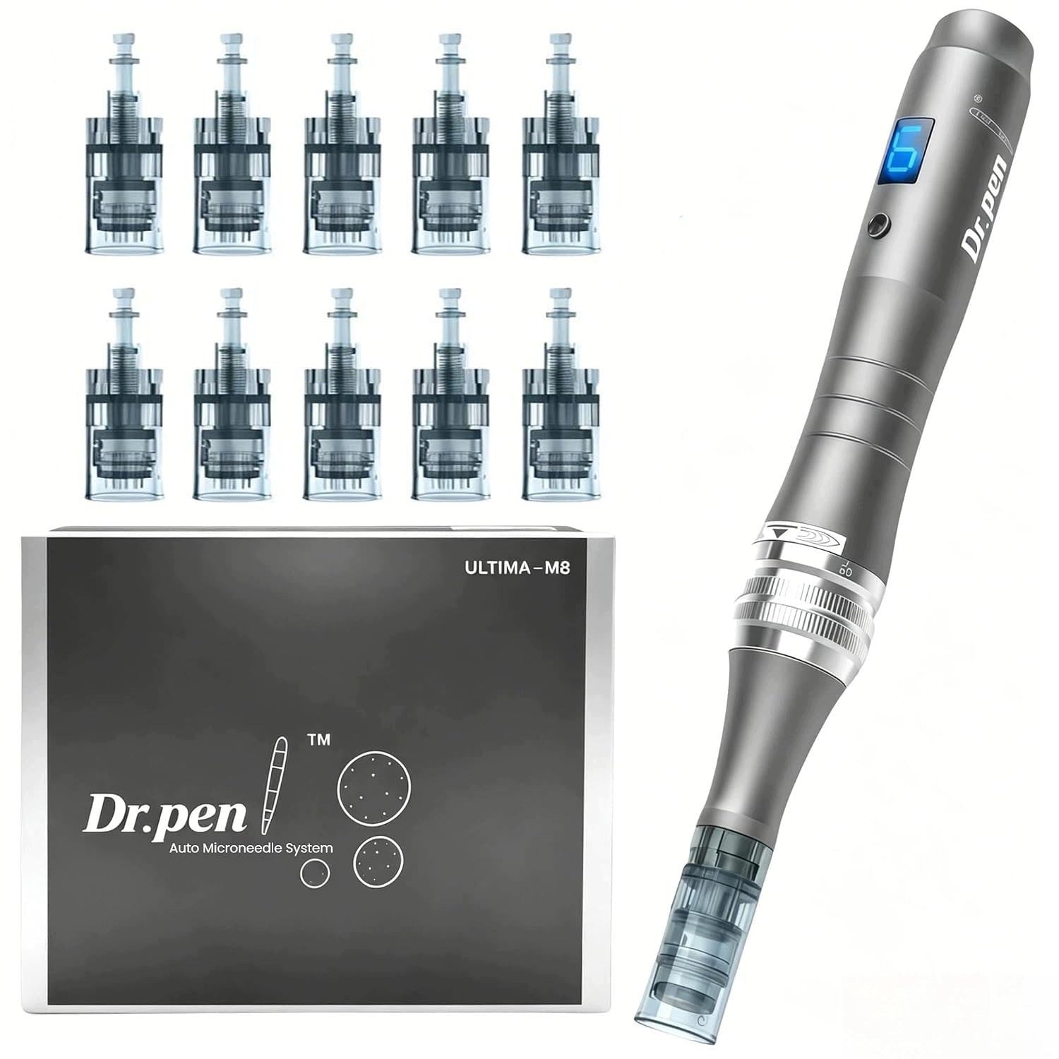 Dr Pen Ultima M8-C Derma Pen + 10 Cartridges