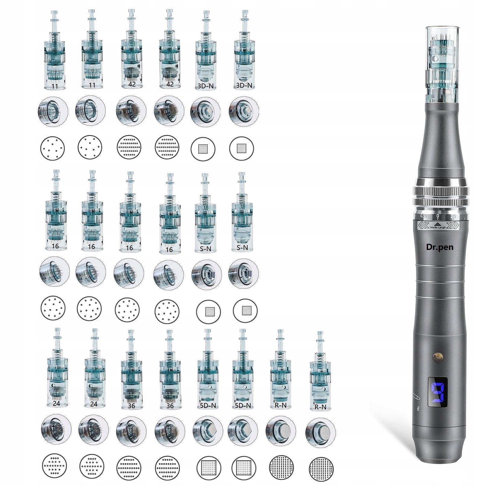 Dr Pen Ultima M8-W + 10 Dermapen WIRELESS Cartridges for Mesotherapy Manufacturer code Dr.pen Ultima M8-W-10 Kartridży-2026