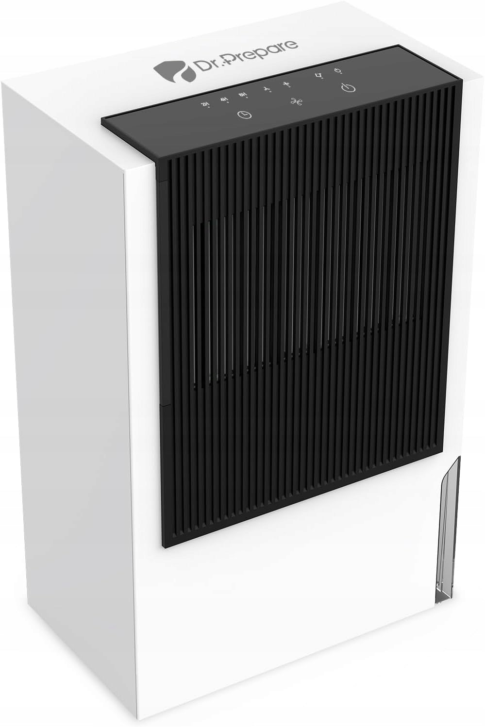 Dr.Prepare Electric Dehumidifier, 3 L, Quiet Portable 90m2 DDH03L