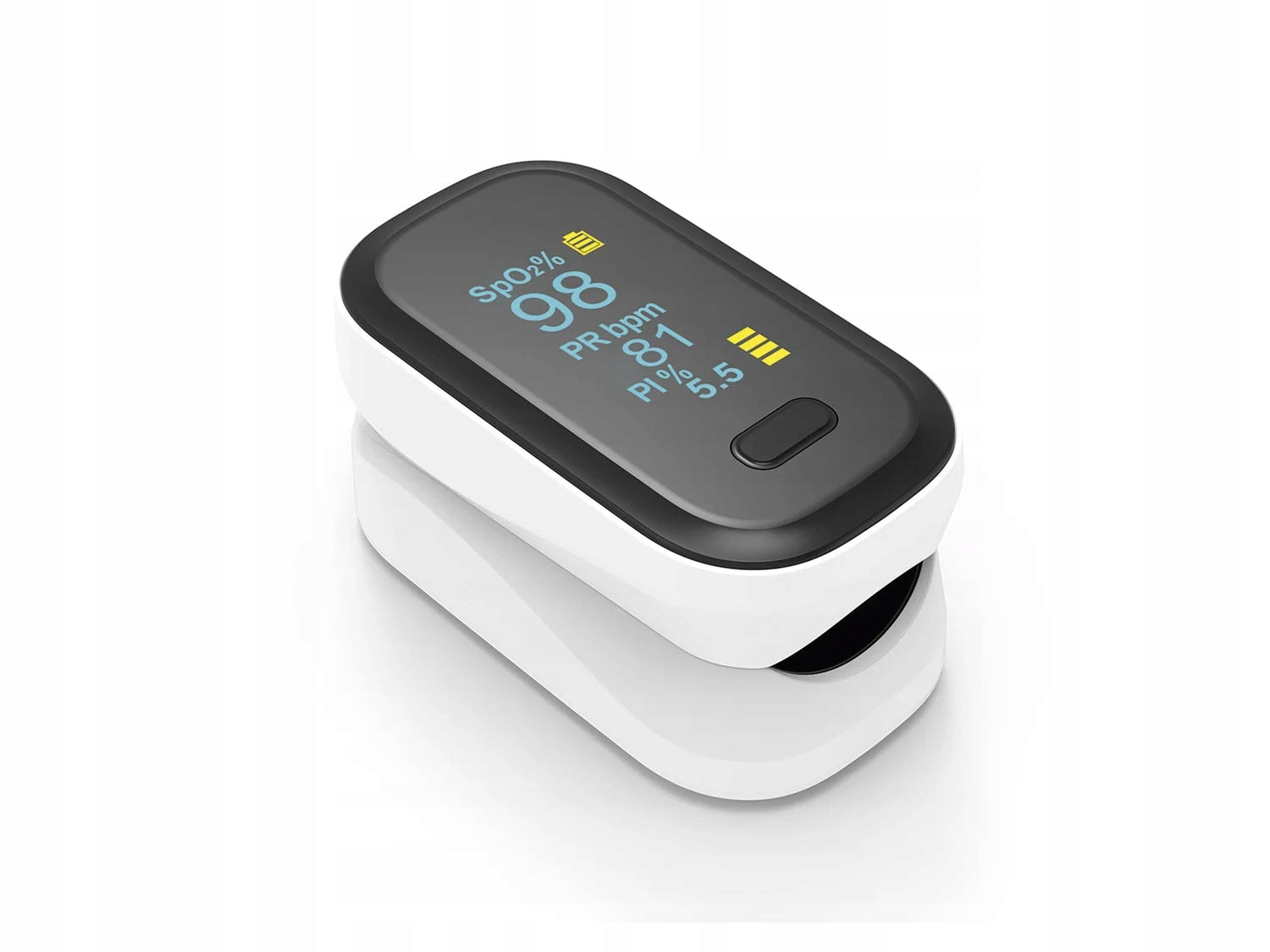 Dr. Senst Pulse Oximeter, HEART RATE MEASUREMENT, OXYGENATION MEASUREMENT, HIGH QUALITY Batteries included no