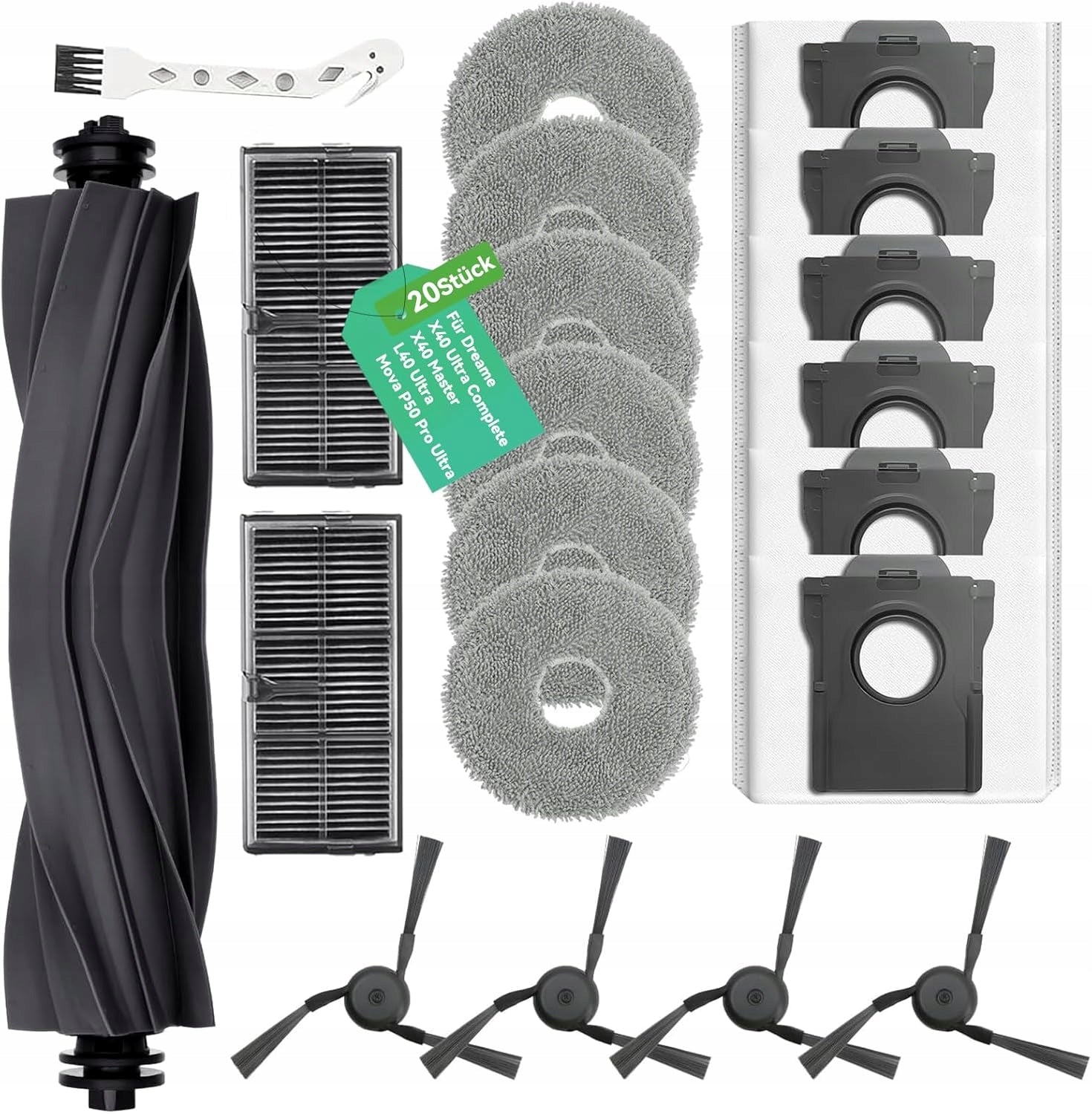 Dreame L10s Pro Ultra Heat/L10s Ultra Gen 2/X30 Mova E30 Accessory Kit