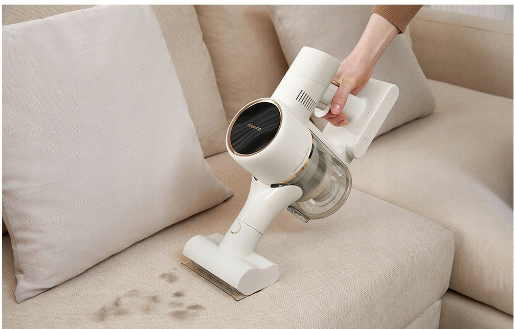 Dreame R10 Cordless Vacuum Cleaner 120 AW LED Hair Brush Dominant color beige/brown