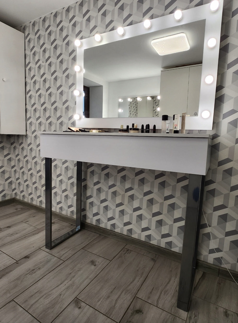 Dressing Table AMI 120 SN - MAKE-UP, MAKE-UP, MAKE-UP Color white