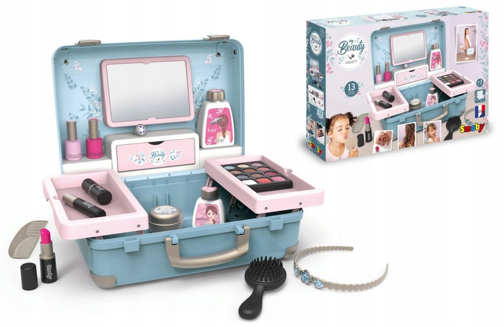 Dressing Table My Beauty Salon In Suitcase 13 Accessories Smoby