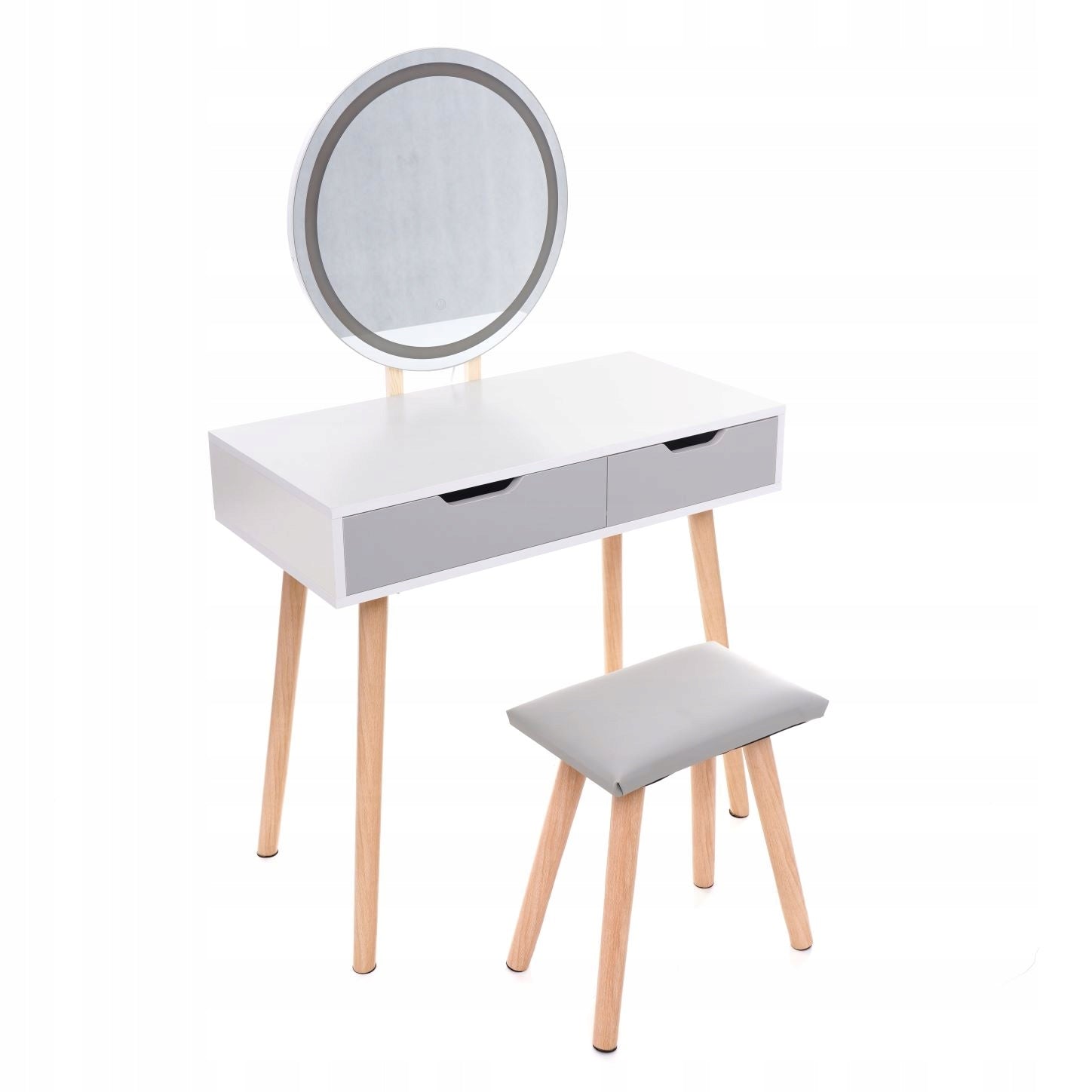 Dressing Table with mirror LED SCANDI 03 Scandinavian Manufacturer code SCANDI 03