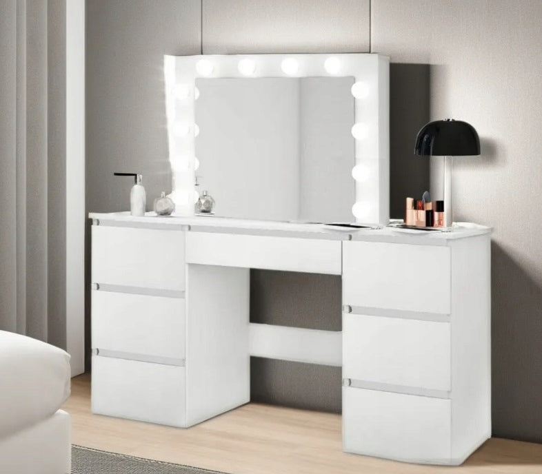 Dressing Table with mirror LED SCANDI 08 Scandinavian Packaging status original