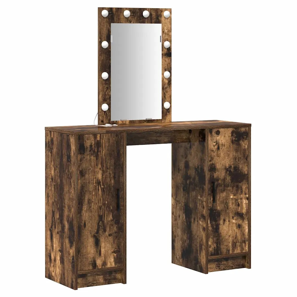 Dressing table Brown 102 x 33 x 135 cm Wood-based material