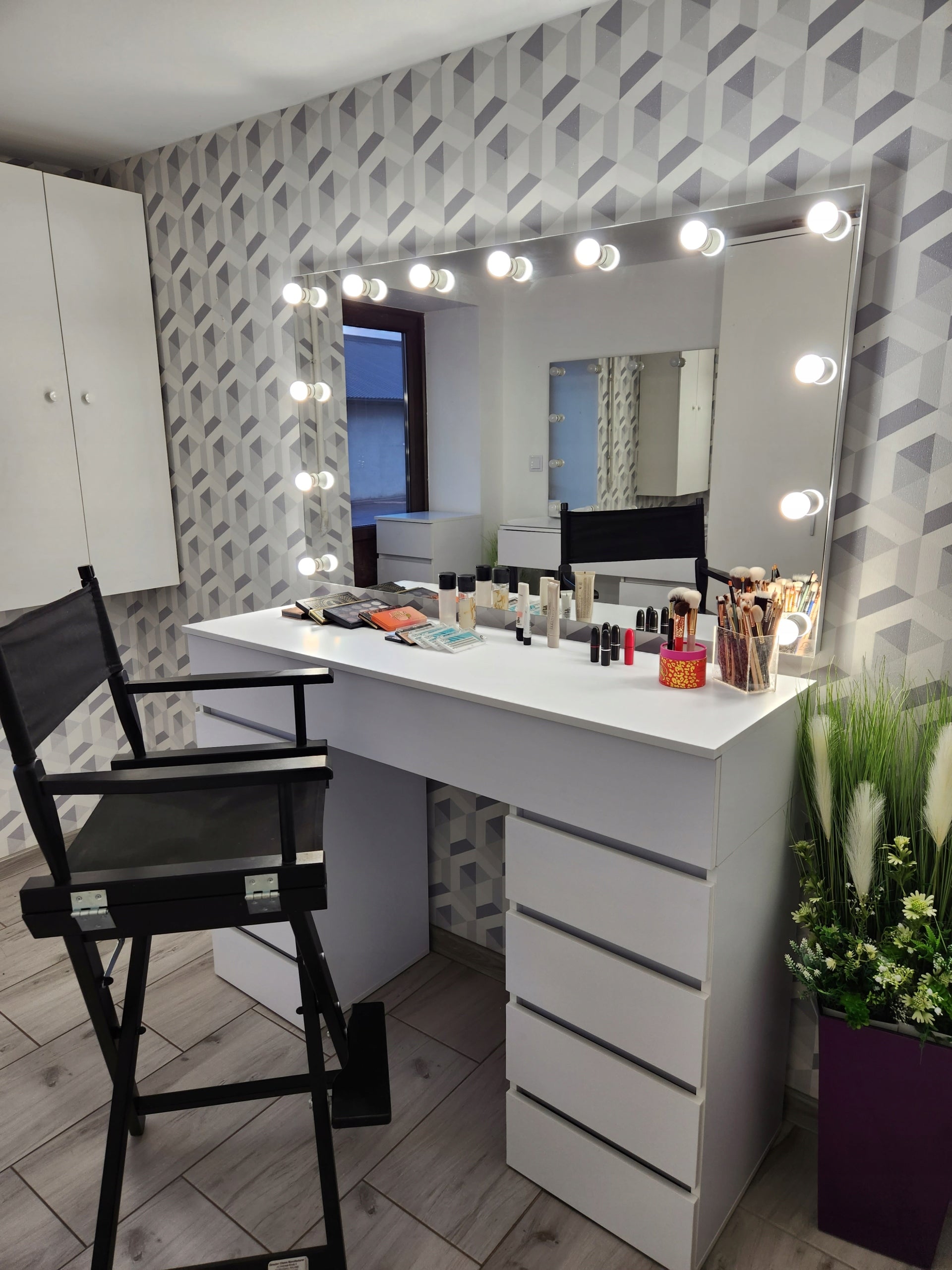 Dressing table KARO 2 140 - FOR MAKE-UP, MAKE-UP, MAKE UP