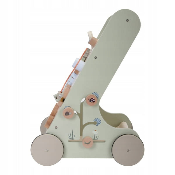 Dřevěné chodítko edukativní Little Dutch Goose LD7072 Color green