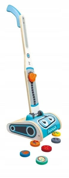 Dřevěný robotický vysavač na hraní pro děti 2+ Brand Hape