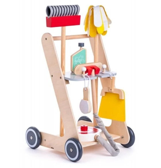 Drew Large Cleaning Kit Mop Vacuum Cleaner Woody