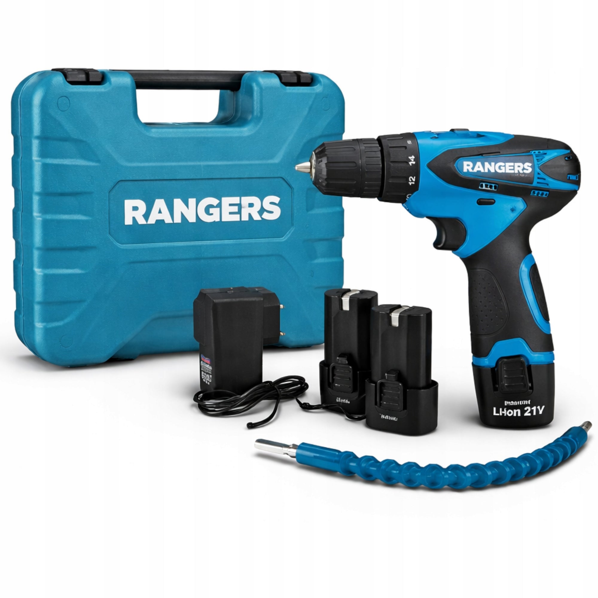 Drill/Driver Cordless 24V 2x Aku Suitcase Set