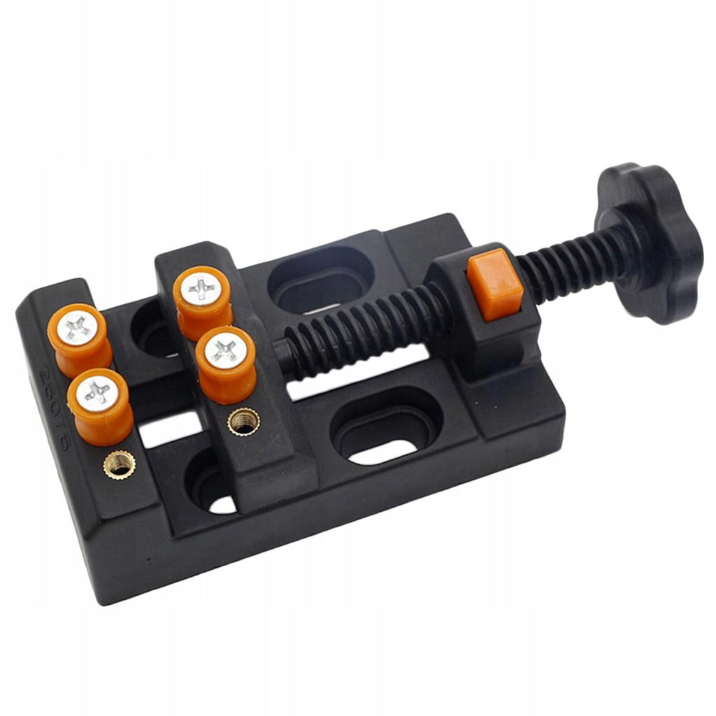 Drill Press Vice Flat Holder for Gems Orange Black Brand Unbranded