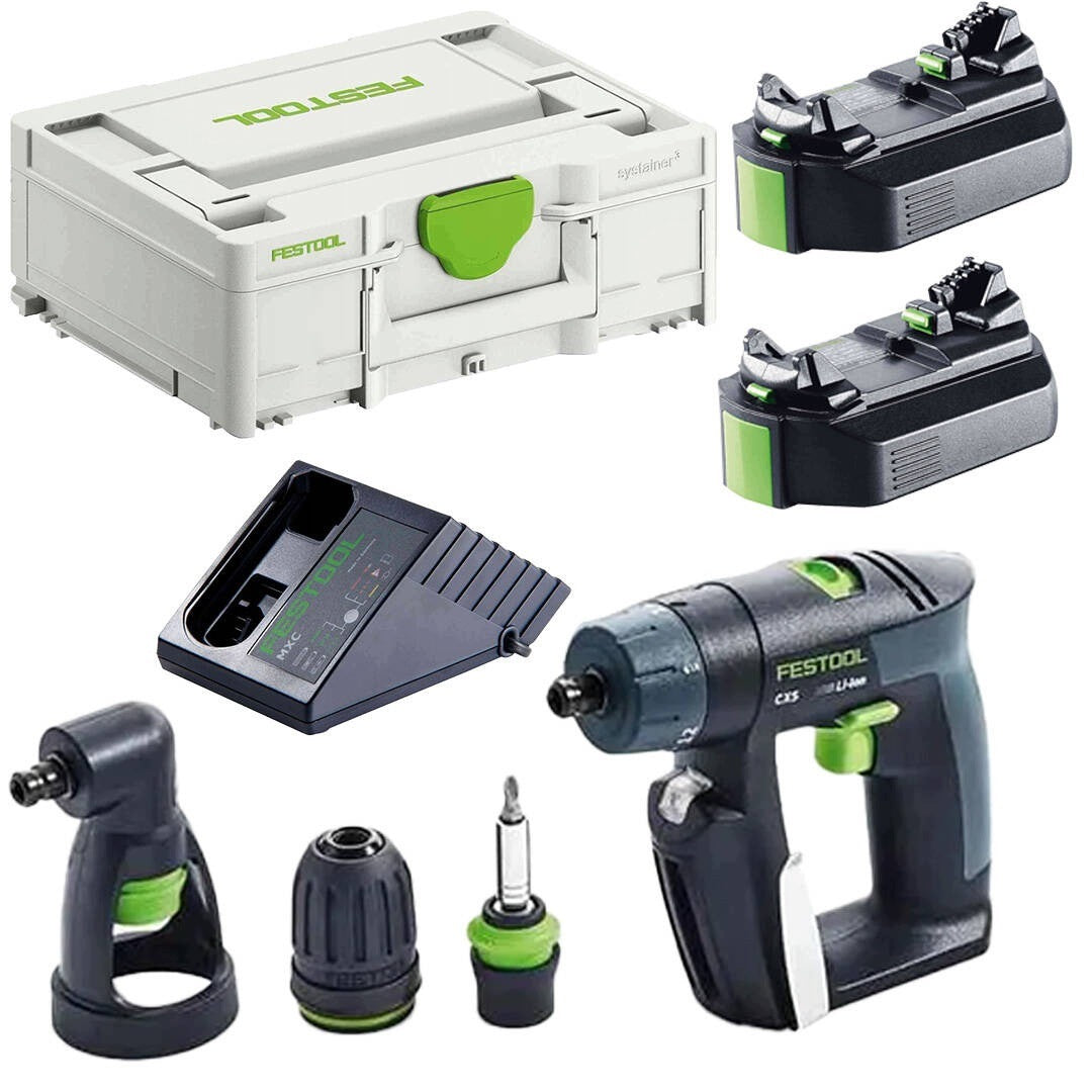 Drill/driver Festool CXS 2,6 SET