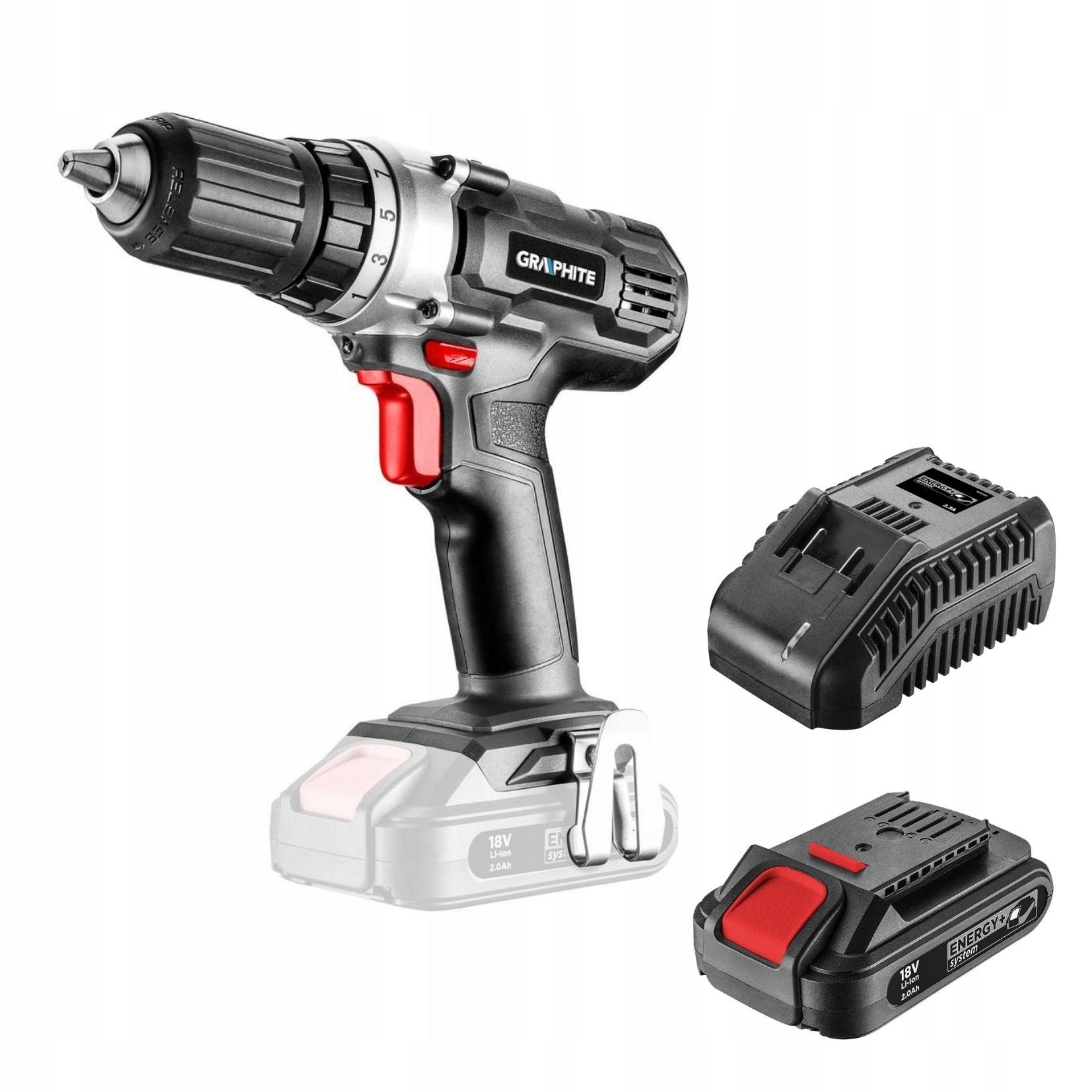 Drill/driver +aku + order GRAPHITE for gift