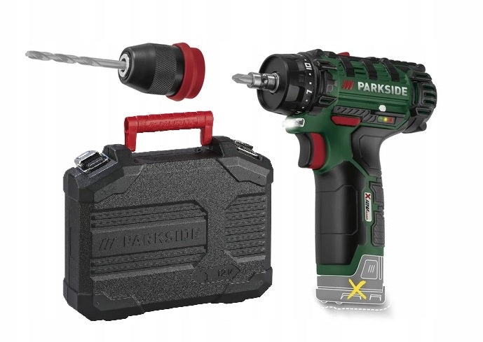 Drilling machine PBSA 12 PARKSIDE 12V without aku and order.