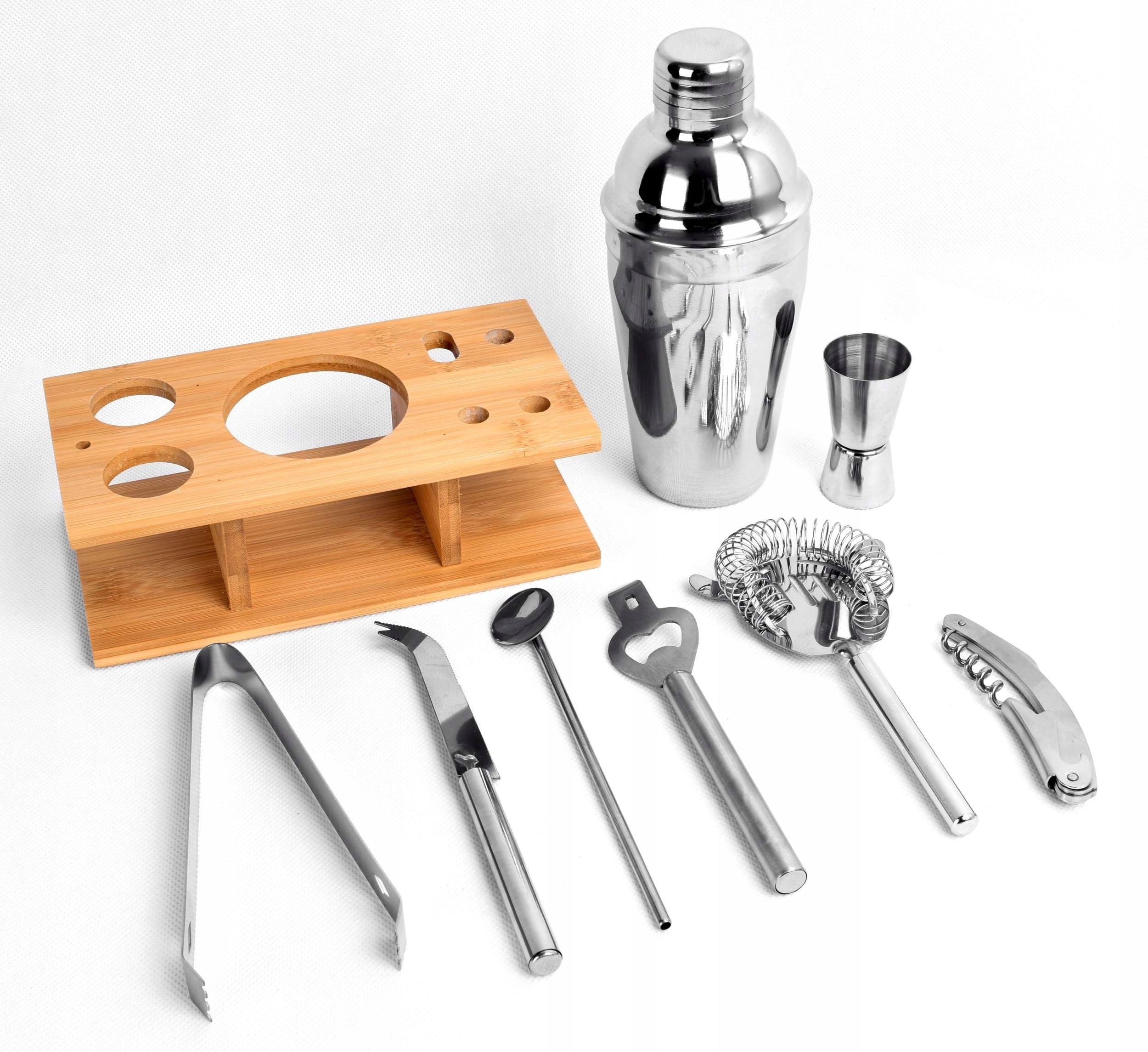 Drink Bartending Set Professional Gift Shaker 9 Elements Series Akcesoria barmańskie