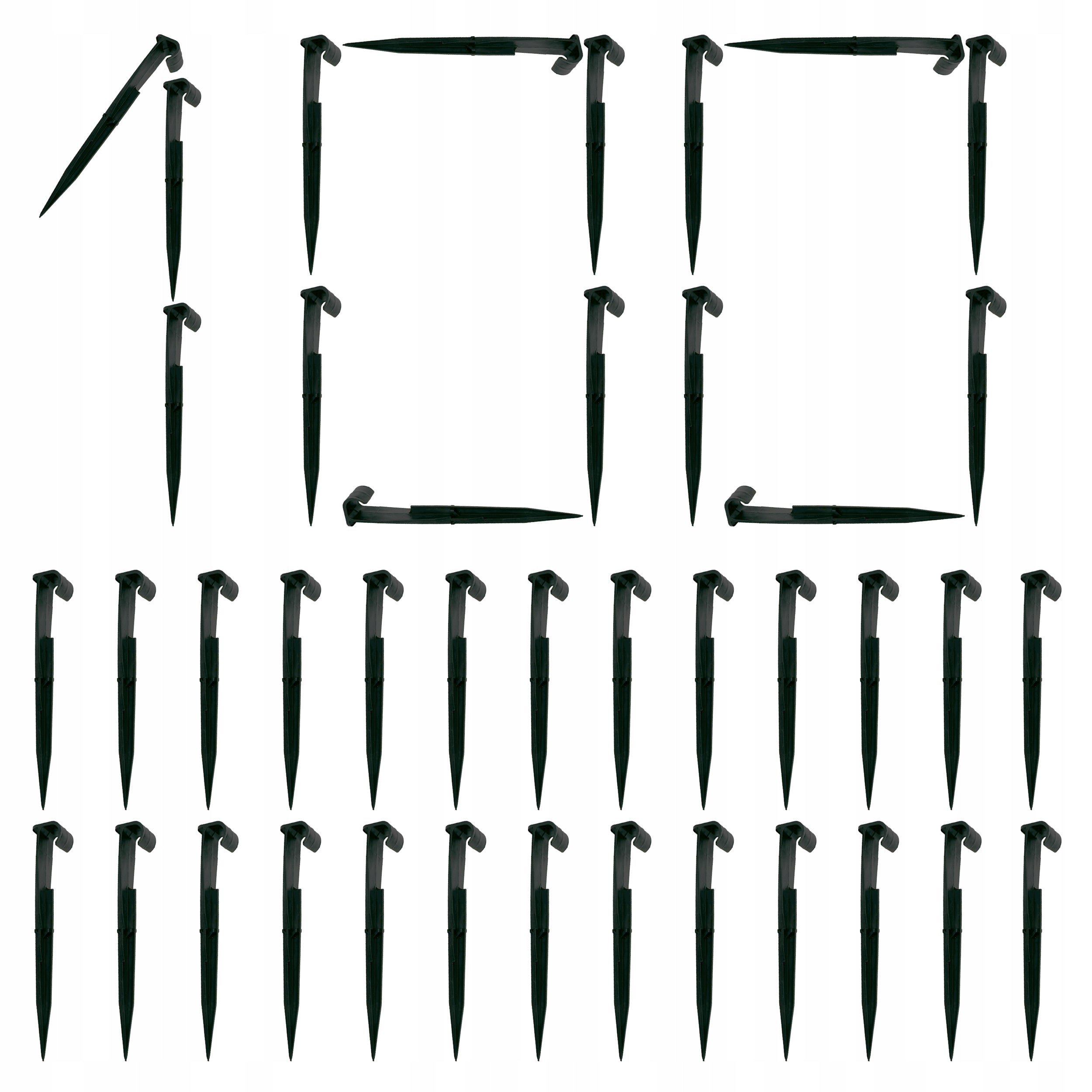 Drip Pipe Line Holders 100 16mm Anchor Pins Durable Strong
