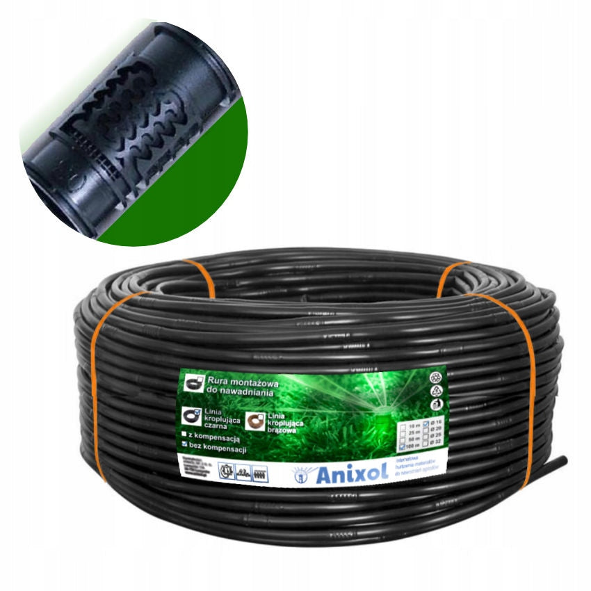 Drip line 16mm 100m reinforced wall Aqualine
