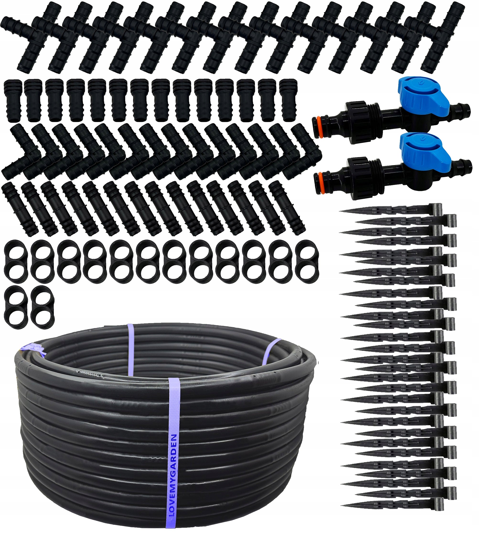 Drip line 16mm 100m with compensation 174 XXL Super Durable droplet Packaging status original