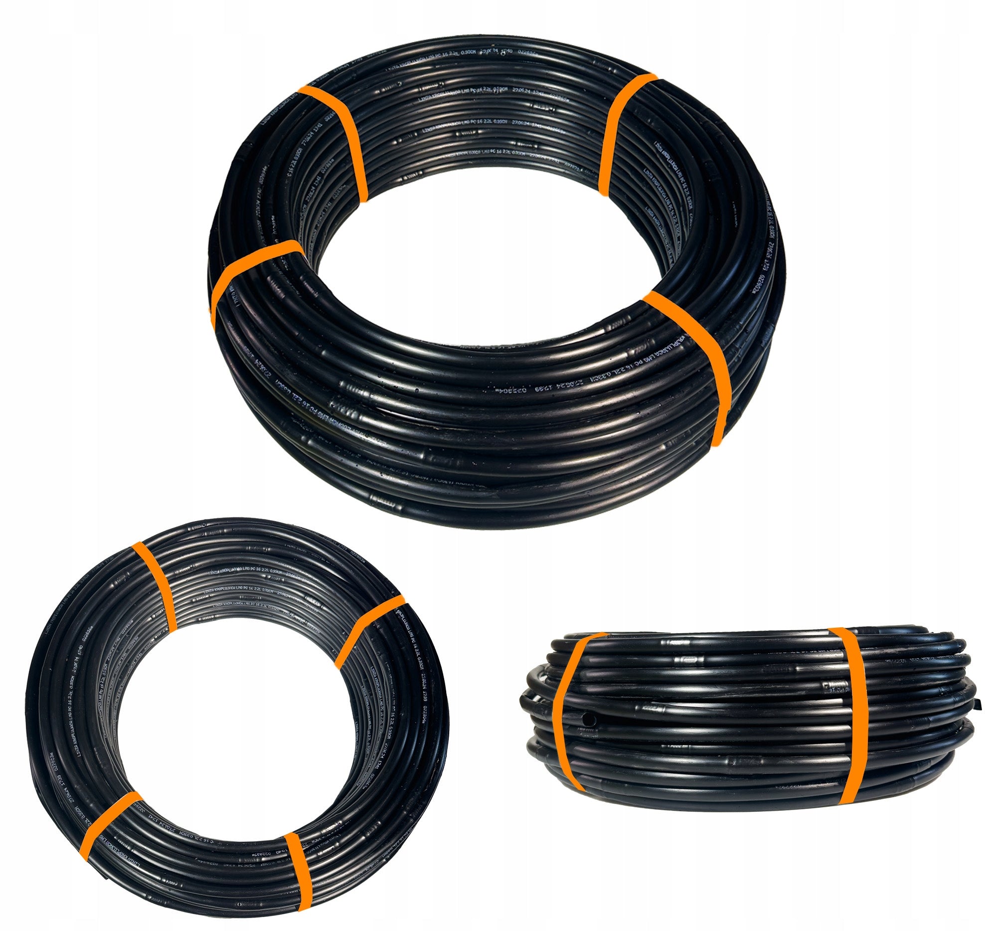 Drip line 16mm 30cm 100m with No Compensation Sweating + 174 accessories Brand LoveMyGarden