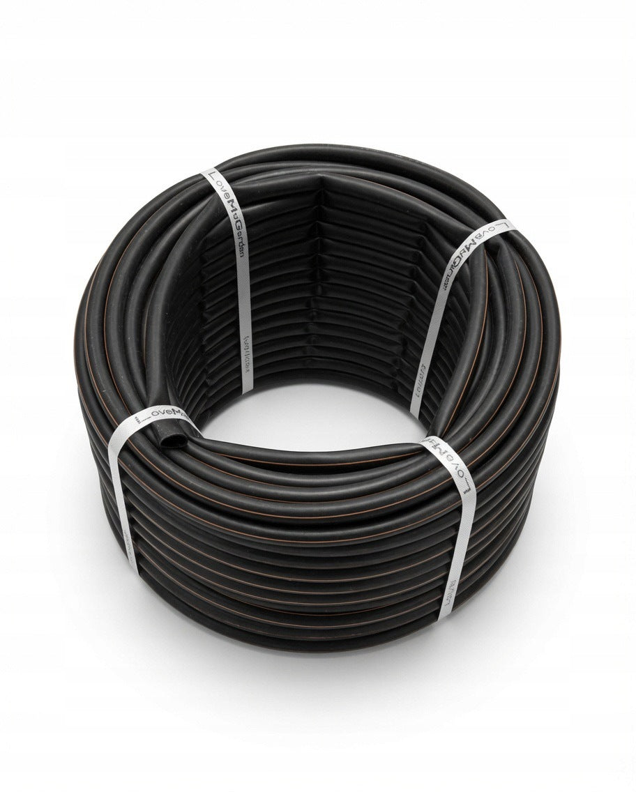 Drip line Black 16mm 30cm roll 100m with Without Compensation expenditure 1l/h Manufacturer code Linia 100mb rolka Bez Kompensacji Elastyczna