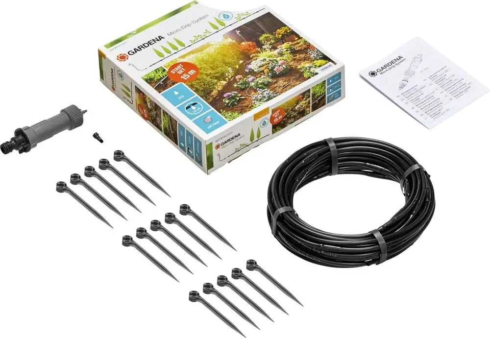 Drip line Gardena rows of plants S Drip 13010 Product weight with unit packaging 5 kg