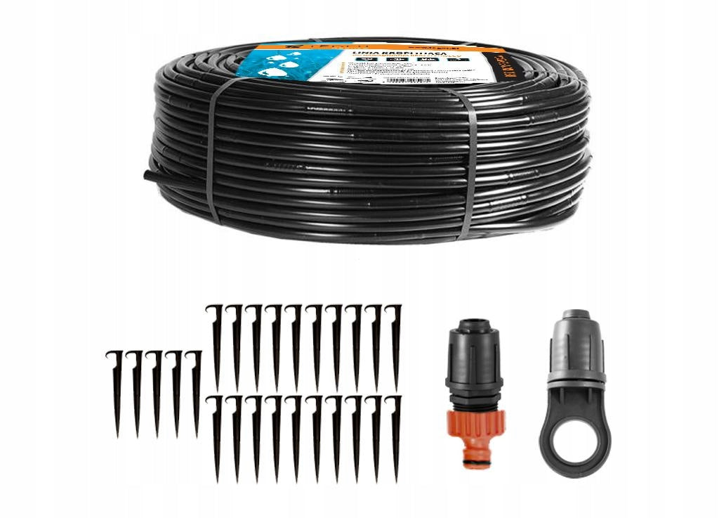 Drip line for drip irrigation 50 m / TEGER