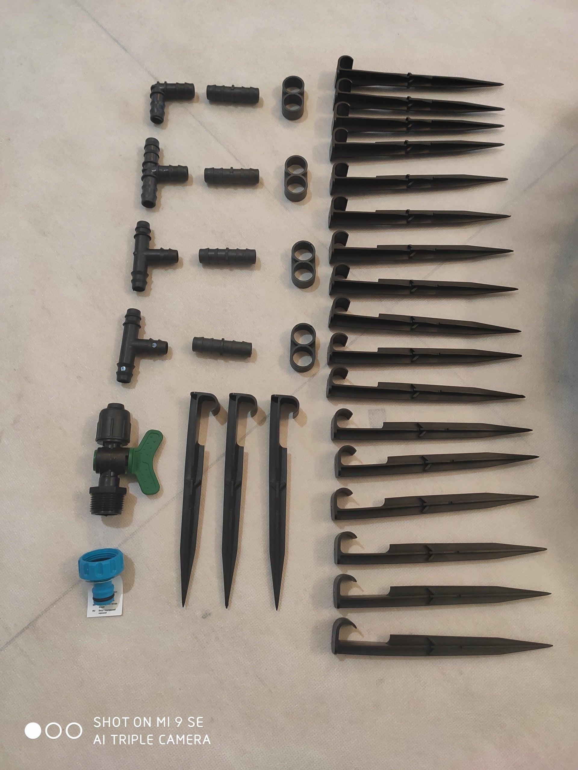 Drip line with accessories 25m for irrigation Brand no brand