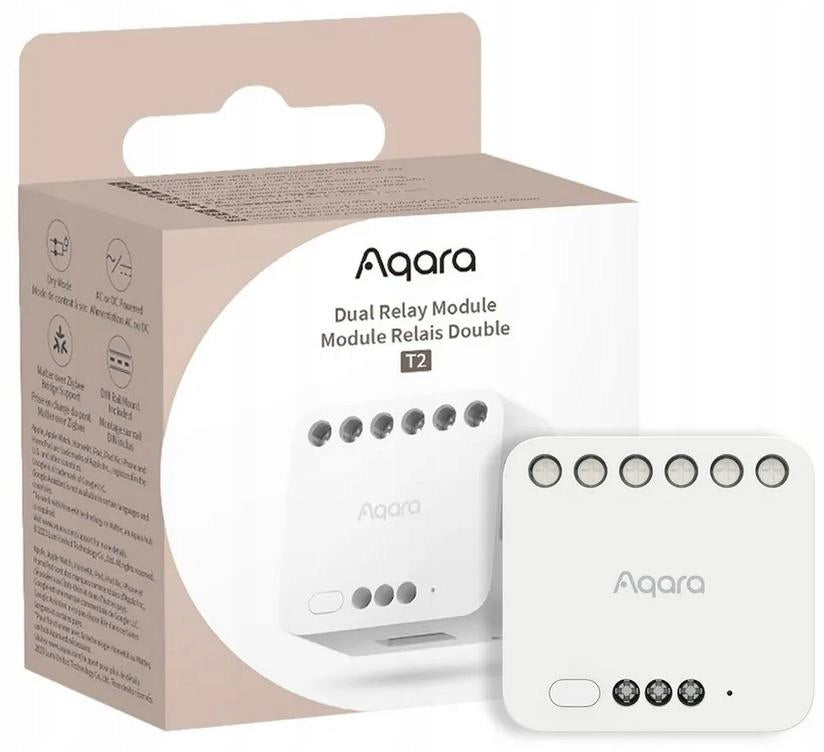 Driver Aqara Dual Relay Module T2 ZigBee Packaging status original