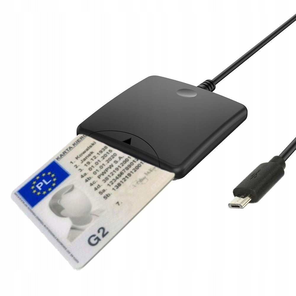Driver card reader micro-USB phone with PROGRAM Brand Quick Reader