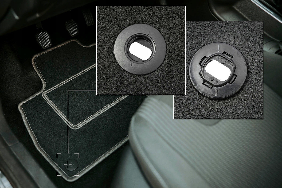 Driver velour rug for Toyota Auris II 2012-2018 LUX graphite Manufacturer Wielganizator